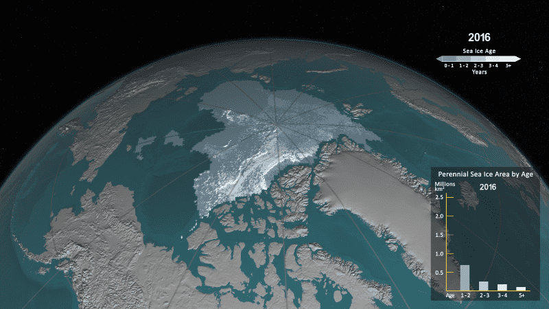 Льды Арктики 2016